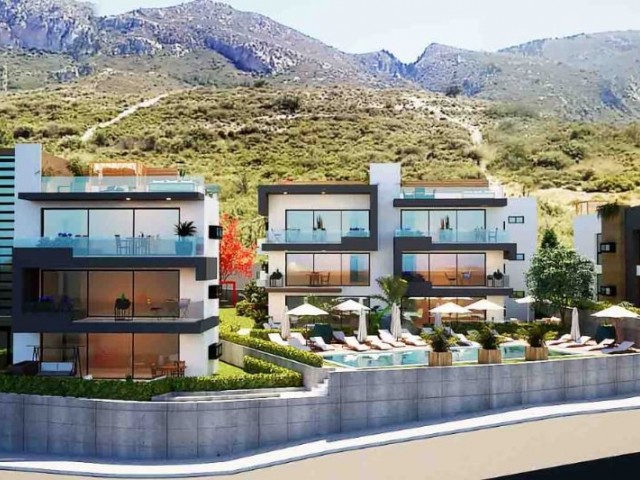 2+1 Flat for Sale in Alsancak, Kyrenia.