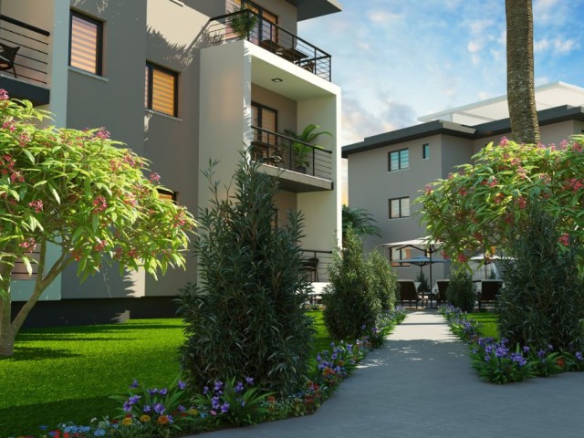 آپارتمان 1+1 مقرون به صرفه با چشم انداز عالی، امکانات رفاهی و قیمتی بی نظیر در آلسانجاک