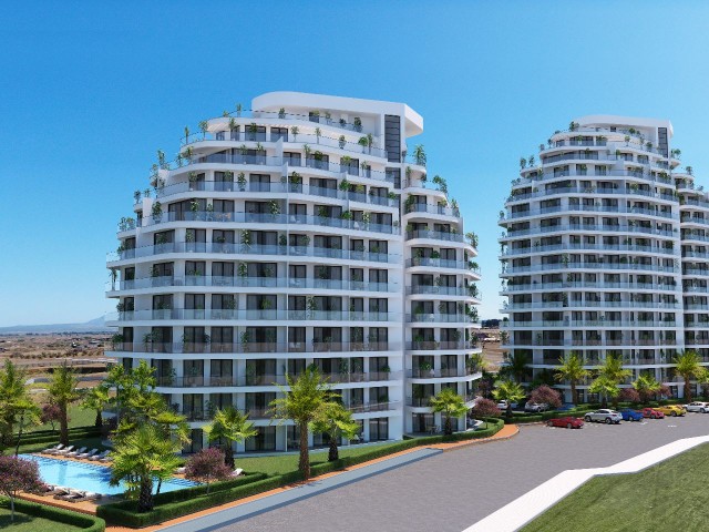 1+1 apartment for sale in Gizelyurt