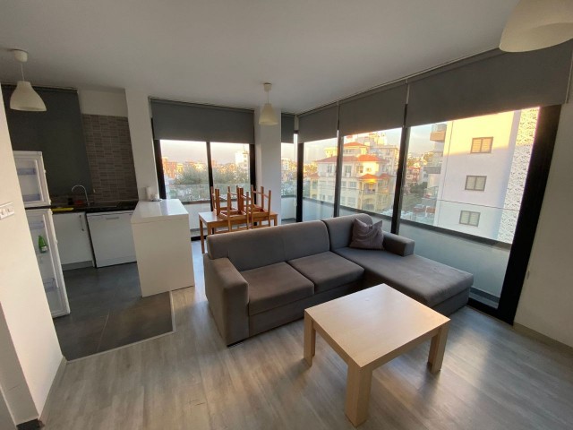 2+1 fully furnished flat in Upper Kyrenia, around Nusmar!
