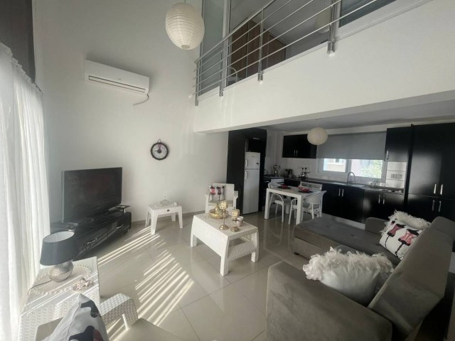 Don't miss this opportunity! Girne Karaoğlanoğlu Loft 1+1 Flat with Shared Pool