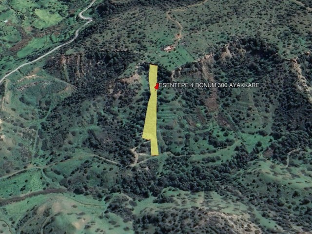 Esentepe 4 Acres of Land for Sale