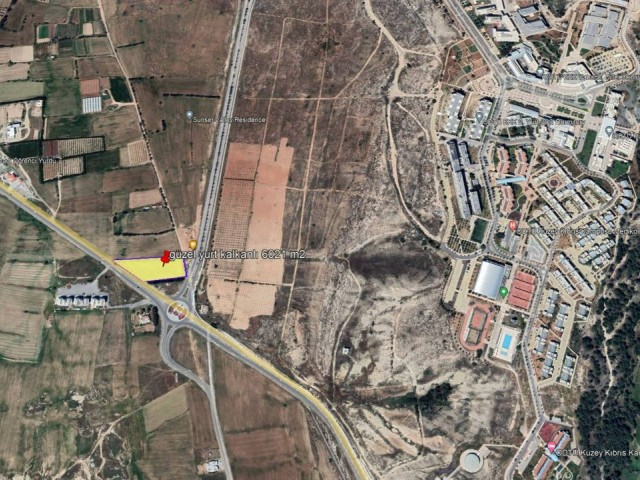 Guzelyurt Oddü Circle Investment Land 6021m² For Sale