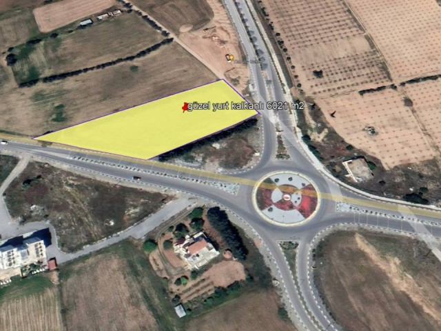 Guzelyurt Oddü Circle Investment Land 6021m² For Sale