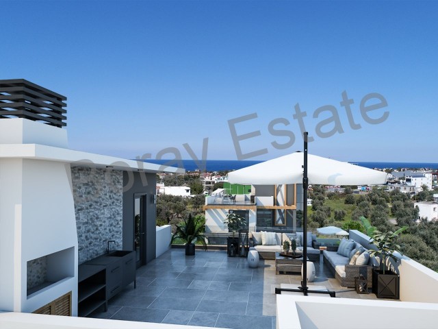 4+1 New detached villas for sale in Çatalköy district of Kyrenia; ** 