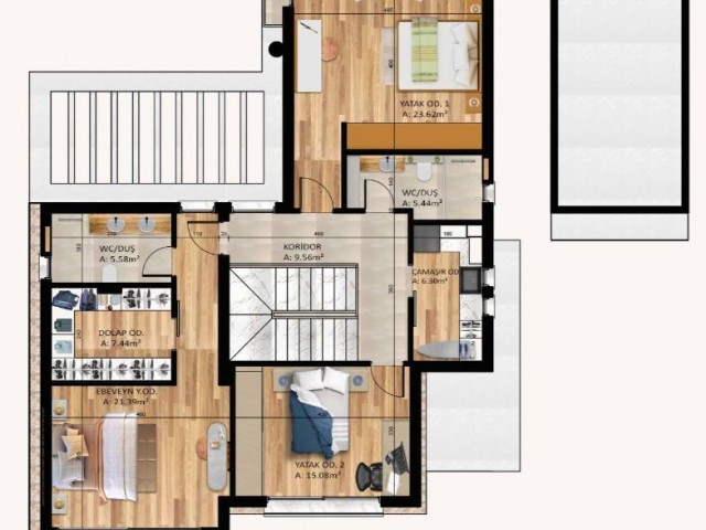 Luxusvillen mit moderner Architektur in prestigeträchtiger Lage in Edremit! Mit Boray Development Qualität! Die Firma muss zahlen! Gleichwertig! April 2024 übergeben! ** 