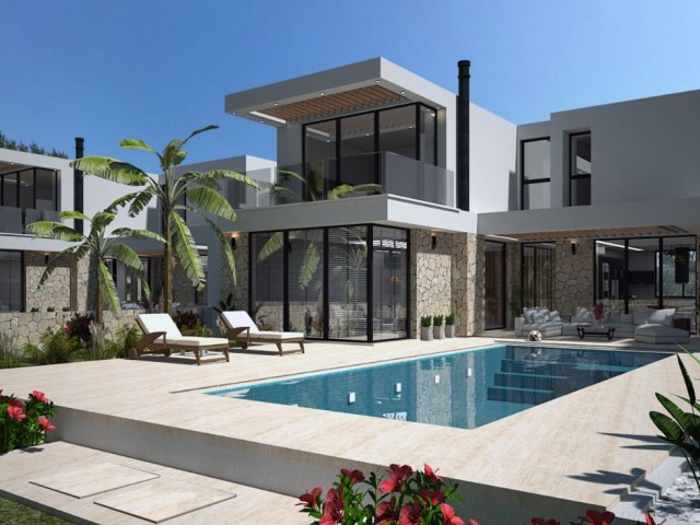Luxury villas with modern architecture in a prestigious location in Edremit! With Boray Development 