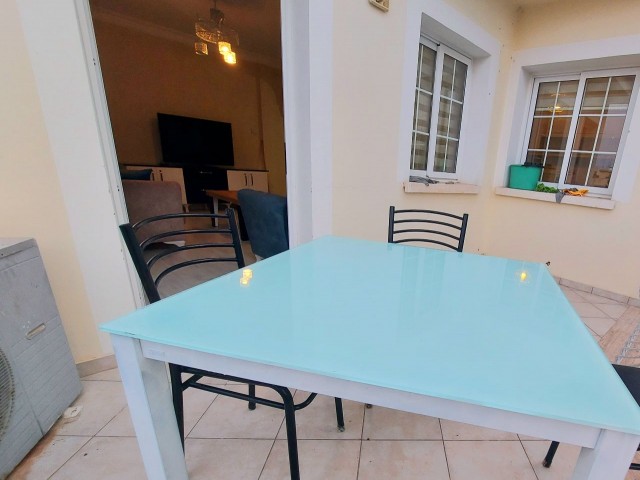 Nice, fully furnished 2+1 with 2 bathrooms for rent in Kyrenia city center 