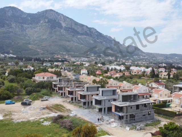 4+1 Mountain and Sea View Villas in Girne Lapt – Only 200 Meters From The Sea