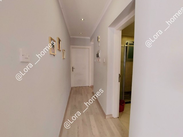 🏠LUXURY ,FULLY FURNISHED AND LARGE 3+1 FLAT FOR SALE IN GIRNE CENTER, CYPRUS