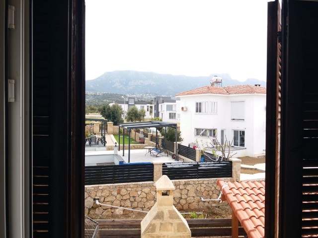 3+1 detached villa for rent in Catalkoy area of Kyrenia