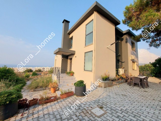 ULTRA LUXURY 4+1 VILLA  WITH 2 ENSUITE BATHROOM  FOR SALE IN GIRNE ESENTEPE  VERY CLOSE 