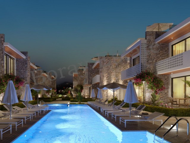 Квартиры 2+1 с общим бассейном в комплексе в Алсанджаке, от £138 000