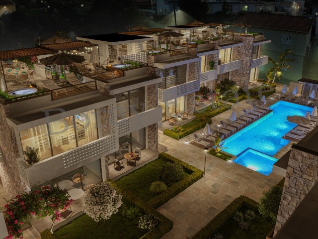 2+1 Flats with Shared Pool in a Complex in Alsancak, Starting from £138,000