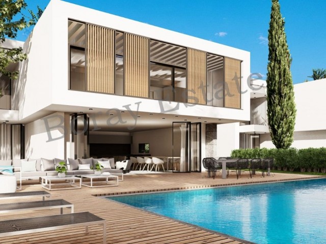  4+1 Luxury Villas for Sale in Çatalköy!