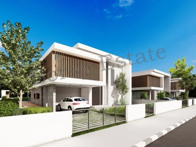  4+1 Luxury Villas for Sale in Çatalköy!