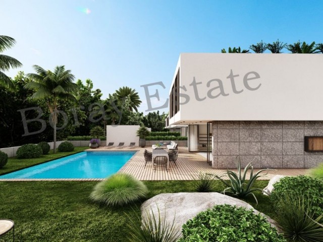  4+1 Luxury Villas for Sale in Çatalköy!