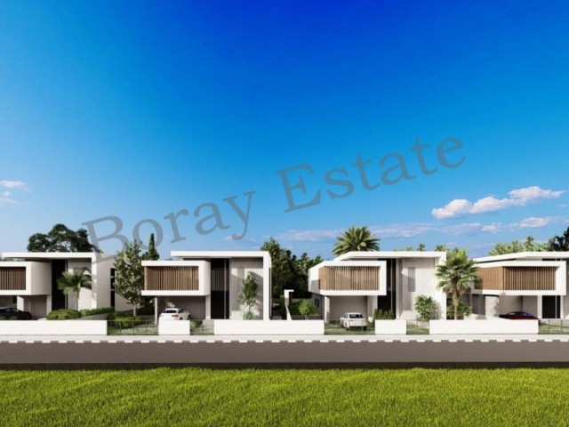  4+1 Luxury Villas for Sale in Çatalköy!