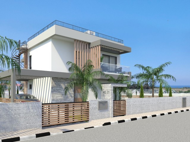 2+1 - 3+1 - 4+1 Villas for Sale in Kyrenia Alsancak Region