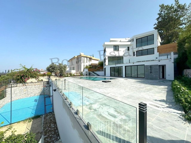 5+2 triplex luxury villa with elevator and magnificent view