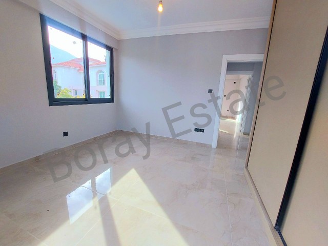 Luxury 4+1 detached villa for sale close to Kyrenia Bellapais circle and all amenities. Equivalent 3 minutes to Koçan city center, closed area 380 m², 3 bathrooms, 2 large balconies, private swimming pool