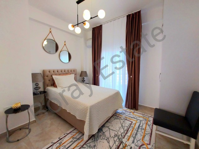 Luxuriöse, voll möblierte 3+1-Wohnung zum Verkauf in der Region Kyrenia Alsancak.