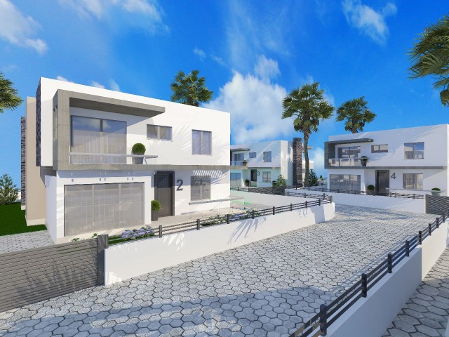 4+1 Luxury Villas in Kyrenia Ozanköy region