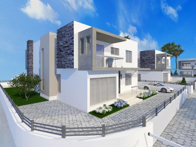 4+1 Luxury Villas in Kyrenia Ozanköy region