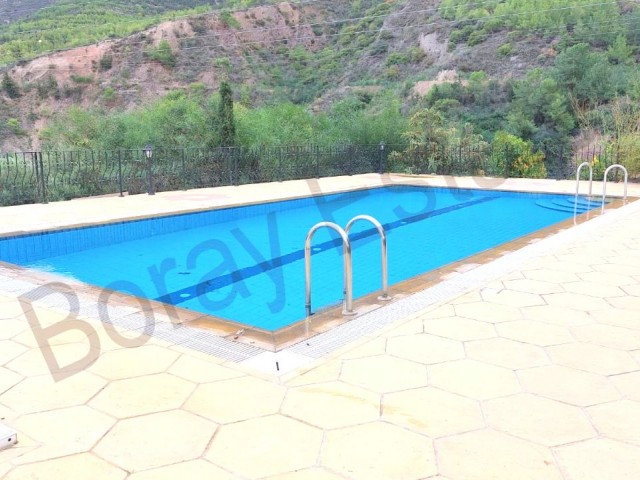 4 bedroom villa for sale in Doğanköy Ciglos area  1810 m2 land area  Mountain and sea view