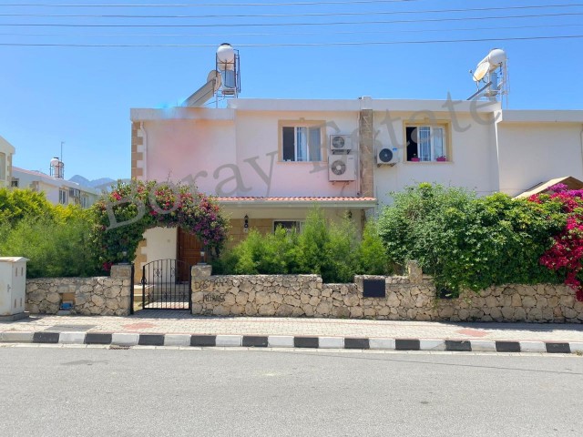 3+1 semi-detached villa for sale in Alsancak region 150m2 usage area