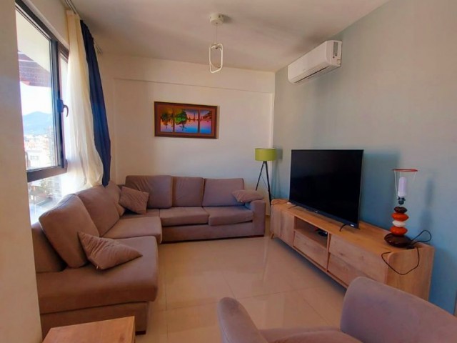 Luxuriöse 2+1-Wohnung zur Miete im Stadtzentrum von Kyrenia