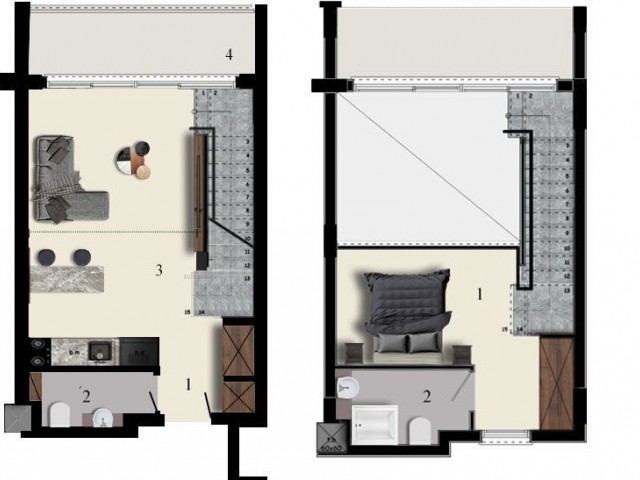 MIT STUDIO-, 1-, 2- UND 3-SCHLAFZIMMER-OPTIONEN!