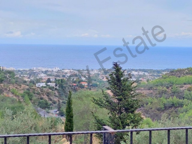 Detached house on 1 decare, 1 evlek, 1475 square meters of land (1810 m2) in Kyrenia Cıklos region