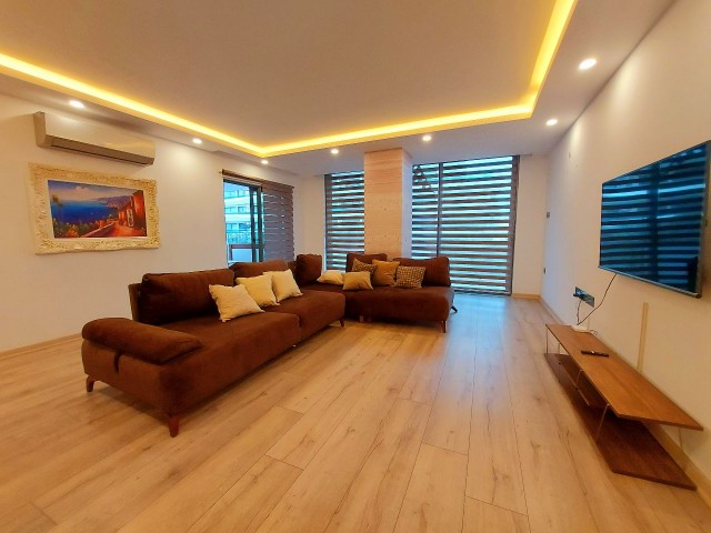 LUXURY AND LARGE 2+1 APARTMENT WITH FOR RENT IN CENTRAL KYRENIA (GIRNE) CLOSE TO ALL AMENITIES. 