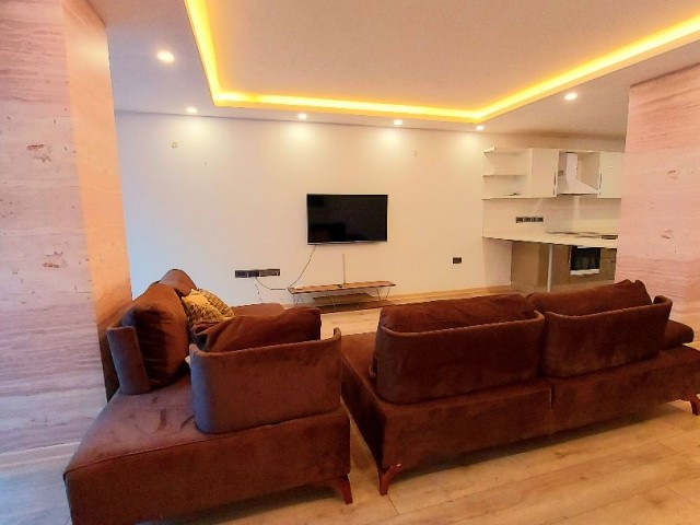 LUXURY AND LARGE 2+1 APARTMENT WITH FOR RENT IN CENTRAL KYRENIA (GIRNE) CLOSE TO ALL AMENITIES. 