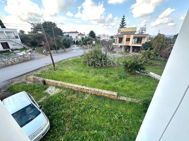 A complete building consisting of 2 3+1 flats for sale on 2 acres of Turkish land.