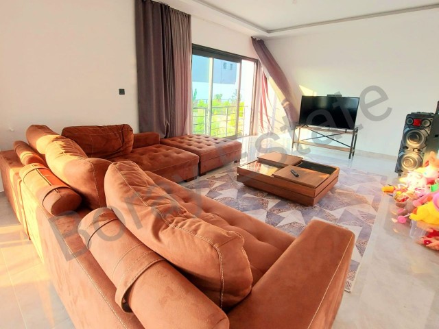 4+1 fully furnished new villa for sale in Kyrenia Çatalköy region