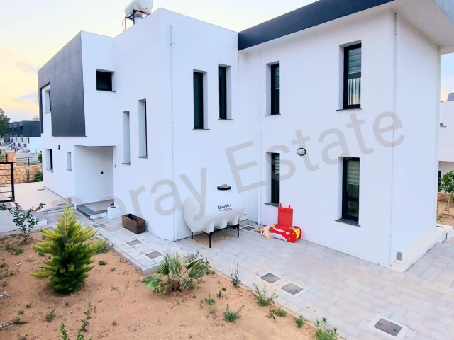 4+1 fully furnished new villa for sale in Kyrenia Çatalköy region