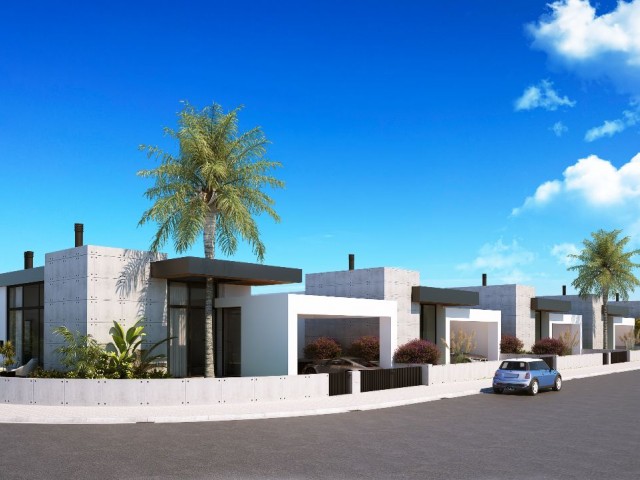 3+1 and 4+1 Villas in Batıkent, New Residential Area of Nicosia