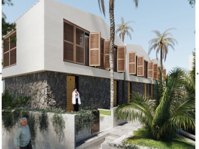 2+1 Villas with commual Pool in Kyrenia Alsancak-İncesu Region