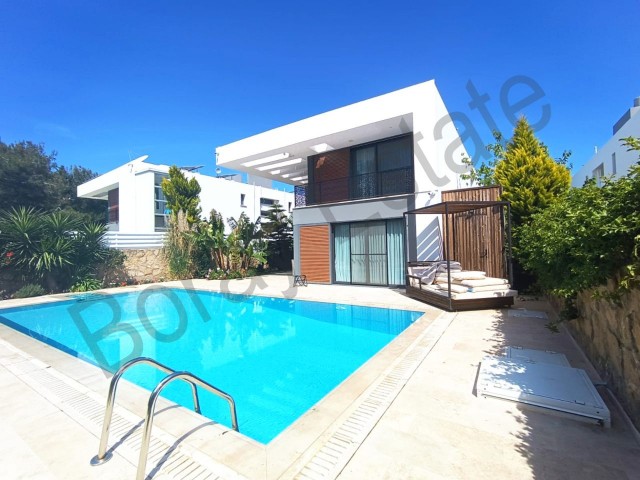 4+1 Luxusvilla mit Pool zum Verkauf in Edremit, Kyrenia