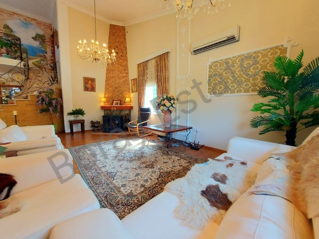 4-bedroom, fully furnished luxury villa for sale on 1 decare of land