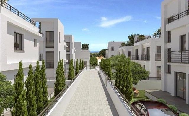 Girne Çatalköy Bölgesinde Teslime Hazır Satılık 3+1 Villalar