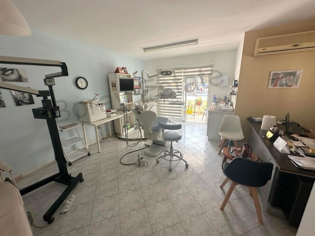 Girne Merkezde ana yol üzeri devren kiralık çalışır durumda diş kliniği