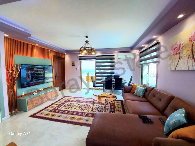 Luxury 2+1 penthouse for sale in the center of Kyrenia near the sea and all amenities 