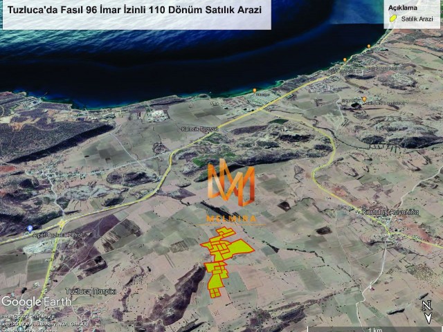 110 Acres of Land for Sale in Tuzluca, Section 96