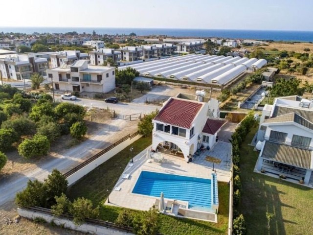 3+1 VILLA FOR SALE IN GIRNE ALSANCAK AREA, NORTH CYPRUS