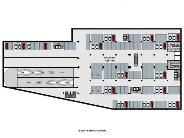 Einkaufszentrum in Kyrenia Zentrum genehmigt Projekt - Visa Land ** 