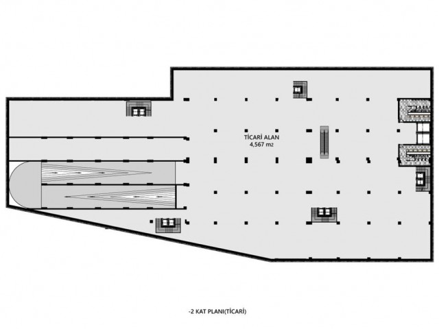 Einkaufszentrum in Kyrenia Zentrum genehmigt Projekt - Visa Land ** 