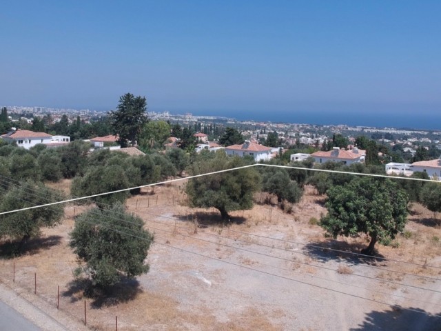 Residential Zoned Plot For Sale in Bellapais, Kyrenia